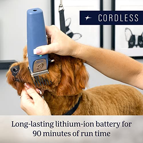 OsterÂ® Professional Fast FeedÂ® Cordless Pet Clippers, Blue for Dogs