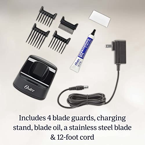 OsterÂ® Professional Fast FeedÂ® Cordless Pet Clippers, Blue for Dogs