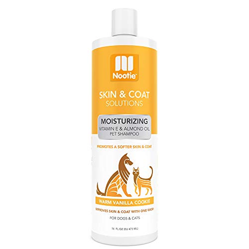 Nootie - Pet Shampoo for Sensitive Skin -Â Revitalizes Dry Skin & Coat - Natural Ingredients - Soap, Paraben & Sulfate Free - Cleans & Conditions,16 oz