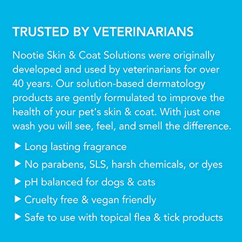Nootie - Pet Shampoo for Sensitive Skin -Â Revitalizes Dry Skin & Coat - Natural Ingredients - Soap, Paraben & Sulfate Free - Cleans & Conditions
