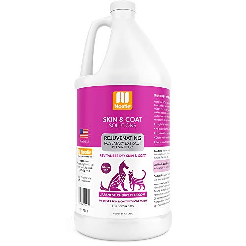 Nootie - Pet Shampoo for Sensitive Skin -Â Revitalizes Dry Skin & Coat - Natural Ingredients - Soap, Paraben & Sulfate Free - Cleans & Conditions