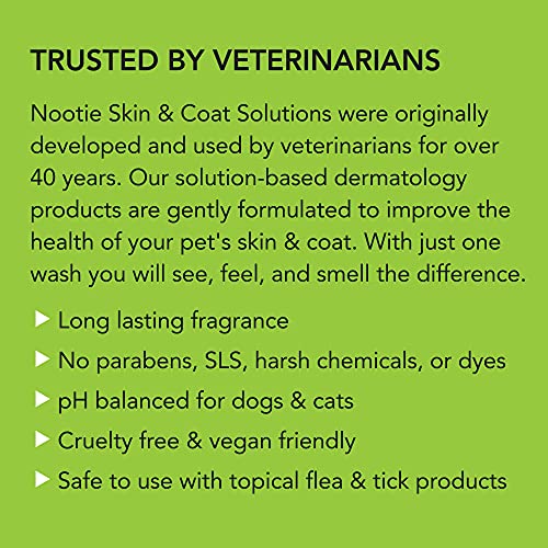 Nootie - Pet Shampoo for Sensitive Skin -Â Revitalizes Dry Skin & Coat - Natural Ingredients - Soap, Paraben & Sulfate Free - Cleans & Conditions