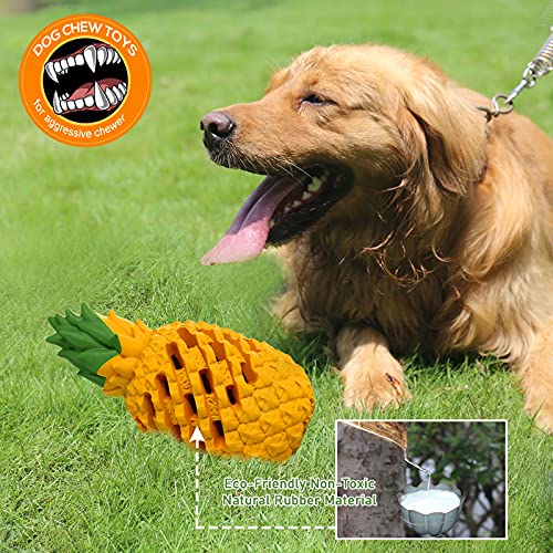M.C.works Dog Chew Toys for Aggressive Chewer, Tough Dog Dental Chews Toy, Indestructible Dog Toys for Large Dogs, Puppy Chew Toys Food Grade.