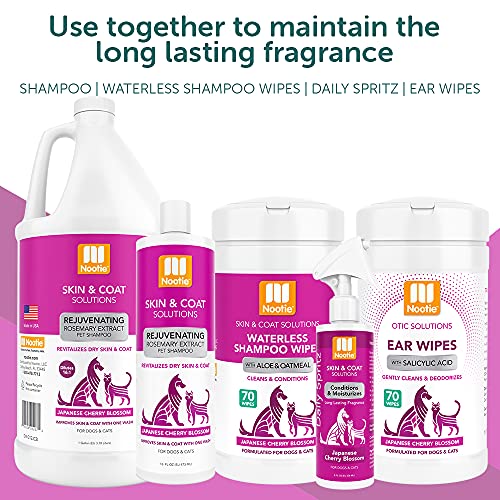Nootie - Pet Shampoo for Sensitive Skin -Â Revitalizes Dry Skin & Coat - Natural Ingredients - Soap, Paraben & Sulfate Free - Cleans & Conditions