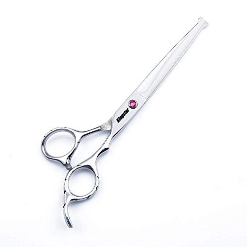Klngstar Professional Razor Edge Series - 7.0"/8.0"/9.0"/10" Silver Professional Pet Grooming Cutting Scissors/Shears for Dog Lovers