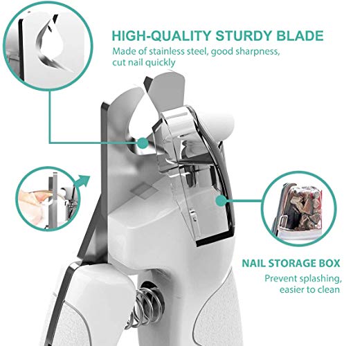 LED Pet Nail Clippers with Safety Guard - Professional