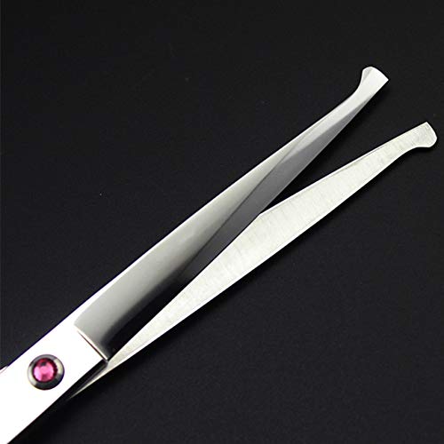 Klngstar Professional Razor Edge Series - 7.0/8.0" Silver Professional Pet Grooming Cutting Scissors/Shears for Dog Lovers