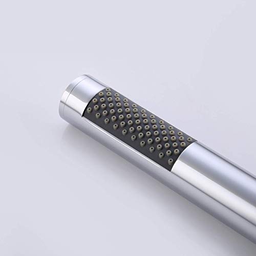 KES Bathroom Handheld Shower Head with Extra Long Hose and Bracket Holder Shower Wand Polished SUS304 Stainless Steel, LP150-PS