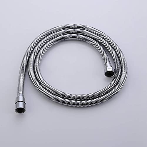 KES Bathroom Handheld Shower Head with Extra Long Hose and Bracket Holder Shower Wand Polished SUS304 Stainless Steel, LP150-PS