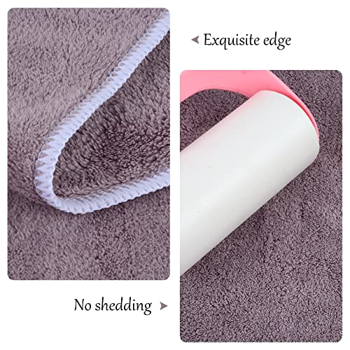 KinHwa Dog Towel Super Absorbent Pet Bath Towel Microfiber Dog Drying Towel for Small, Medium, Large Dogs and Cats 30inch x 50inch Purple