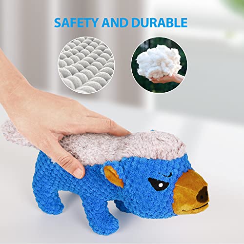 IOKHEIRA Squirrel Dog Toy, Squeaky Dog Toys for Small Dogs, Plush Dog Toy for Medium Dogs, Stuffed Dog Toys for Medium Dogs, Dog Chew Toy for Large Dogs