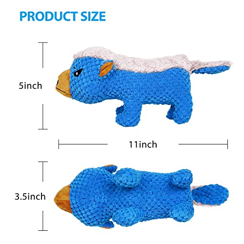 IOKHEIRA Squirrel Dog Toy, Squeaky Dog Toys for Small Dogs, Plush Dog Toy for Medium Dogs, Stuffed Dog Toys for Medium Dogs, Dog Chew Toy for Large Dogs