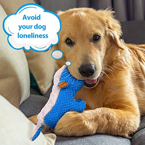 IOKHEIRA Squirrel Dog Toy, Squeaky Dog Toys for Small Dogs, Plush Dog Toy for Medium Dogs, Stuffed Dog Toys for Medium Dogs, Dog Chew Toy for Large Dogs