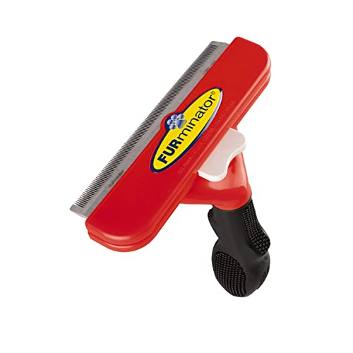 FURminator Long Hair deShedding Tool for Dogs, Giant