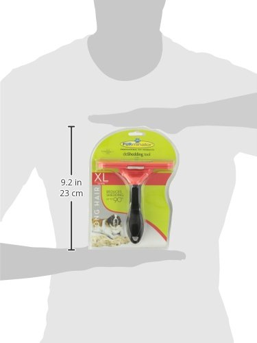 FURminator Long Hair deShedding Tool for Dogs, Giant