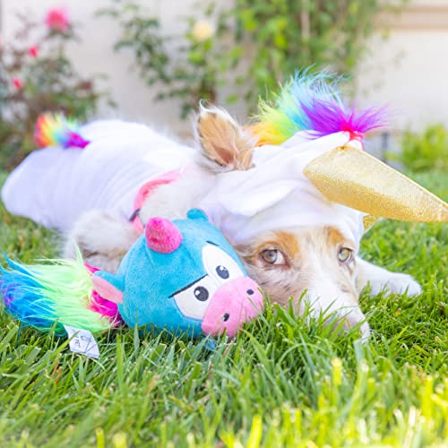 Hyper Pet Doggie Pal Unicorn Interactive Plush Dog Toys (Wiggles, Vibrates, and Barks â Dog Toys for Boredom and Stimulating Play)
