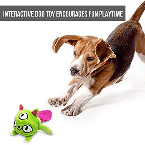 Hyper Pet Doggie Pal Monster Interactive Plush Dog Toys (Wiggles, Vibrates, and Barks â Dog Toys for Boredom and Stimulating Play)