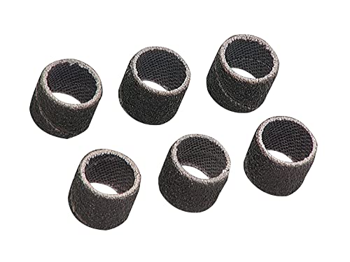 Dremel PawControl Dog Nail Grinder and Trimmer- Safe & Humane Pet Grooming Tool Kit- Cordless & Rechargeable Claw Grooming Kit & 408 1/2-Inch Sander Bands, Coarse, 6 Pack