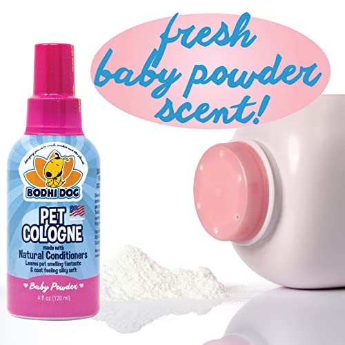 Bodhi Dog Natural Pet Cologne | Premium Scented Perfume Body Spray for Dogs and Cats | Clean and Fresh Scent | Natural Conditioning Qualities | Made in USA