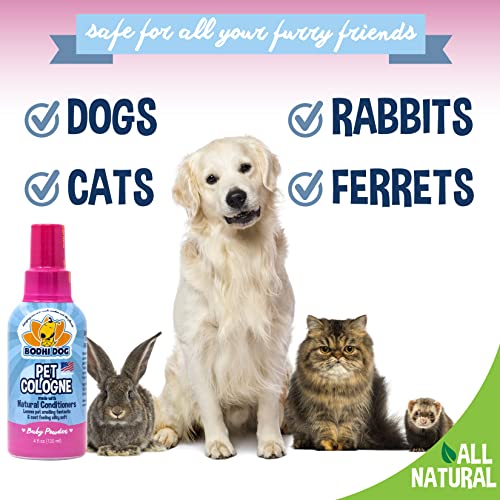 Bodhi Dog Natural Pet Cologne | Premium Scented Perfume Body Spray for Dogs and Cats | Clean and Fresh Scent | Natural Conditioning Qualities | Made in USA