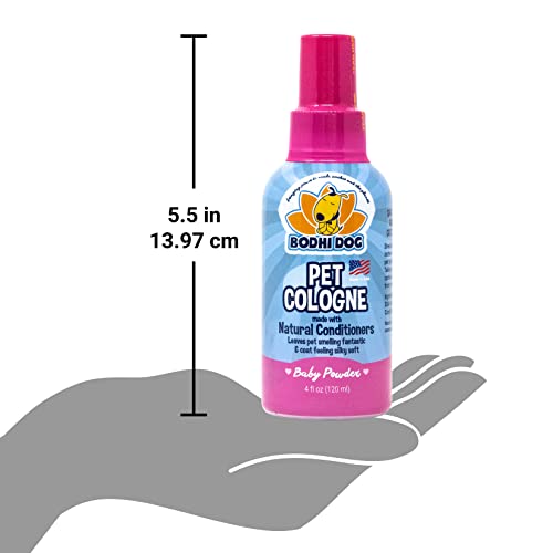 Bodhi Dog Natural Pet Cologne | Premium Scented Perfume Body Spray for Dogs and Cats | Clean and Fresh Scent | Natural Conditioning Qualities | Made in USA