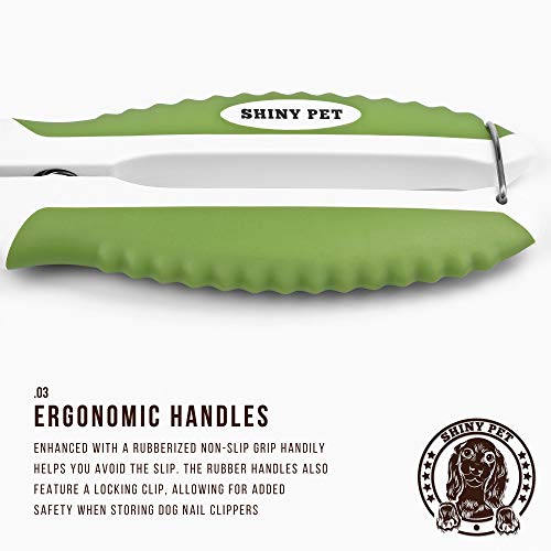 Dog Nail Clippers with Safety Guard - Pet Nail Clippers for Large Medium Small Breed - Protective Nail Cutter, Safe Claw Trimmer, Ergonomic Toenail Scissors - Ebook Guide