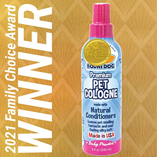 Bodhi Dog Natural Pet Cologne | Premium Scented Perfume Body Spray for Dogs and Cats | Clean and Fresh Scent | Natural Conditioning Qualities | Made in USA