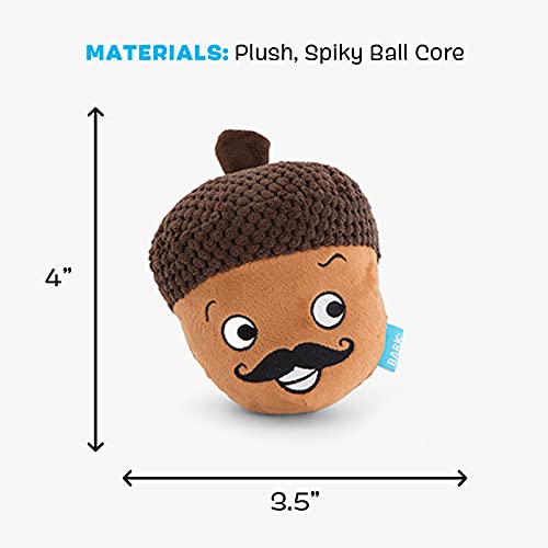 BarkBox 2-in-1 Interactive Plush Puzzle Dog Toys - Squeaky Pet and Puppy Enrichment Toys for Small, Medium, and Large Dogs | Monsieur Acorn