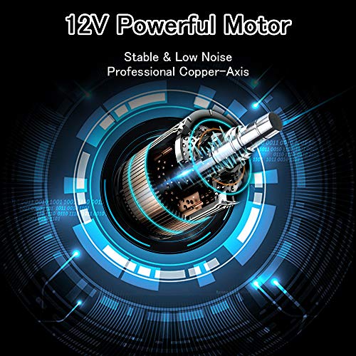 AIBORS Dog Clippers Shaver 12V High Power for Thick Heavy Coats Quiet Plug-in Pet Electric Professional Hair Grooming Clippers kit with Guard Combs Brush for Dogs Cats and Other Animals