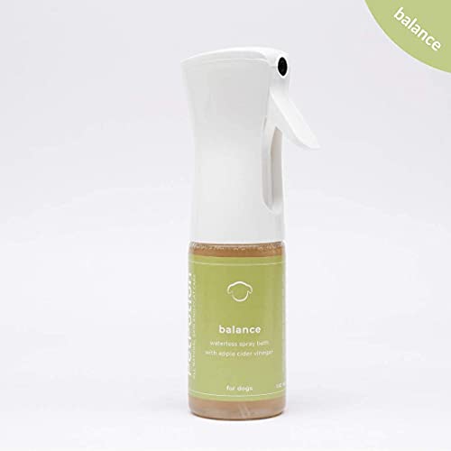 PetPotion No Rinse, Waterless, Spray Misting Shampoo for Dogs| USDA Organic| Reusable & Refillable (Balance - Essential Oil Blend with Apple Cider Vinegar - 5.5 oz)