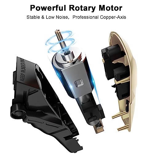 AIBORS Dog Clippers for Grooming for Thick Coats Heavy Duty Low Noise Rechargeable Cordless Pet Hair Grooming Clippers, Professional Dog Grooming Kit Dog Trimmer Shaver for Small Large Dogs Cats Pets