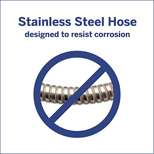 Waterpik HOS-960M Ultra-Flexible Replacement Metal Shower Hose, 96-inch, Chrome