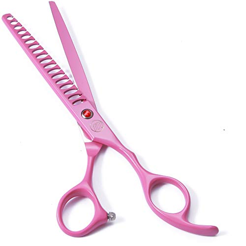 Professional Dog Grooming Scissors Set, 7 Inch/8 Inch Pet Grooming Scissors Chunkers Shears for Dog, Curved Dog Grooming Scissors, Thinning Shears for Dog with Grooming Comb