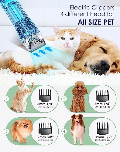 Professional Pet Grooming Kit with Vacuum