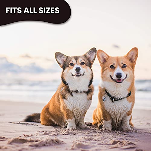 2 Pack Microfiber Bath and Beach Towel for Pets by- ScrubIt - Super Absorbent and Quick Drying - Perfect for Large, Medium, Small Dogs and Cats