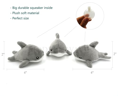 MODERN WAVE - Squeaky Plush Dog Toy - Interactive Hide and Seek Squirrel Type Puzzle Toy for Dogs, Small - Medium Size