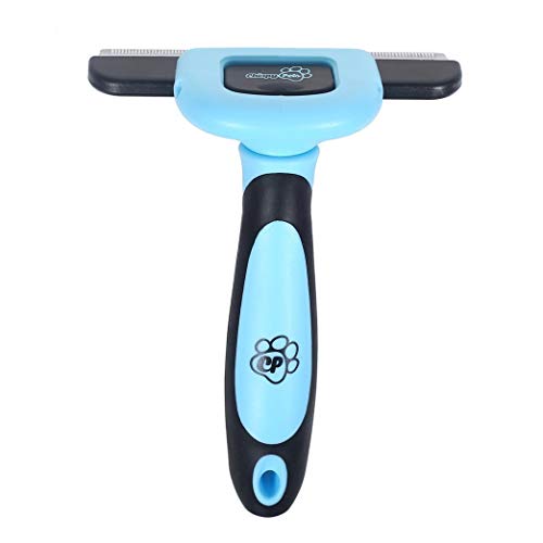 Chirpy Pets Dog & Cat Brush for Shedding, Best Long & Short Hair Pet Grooming Tool, Reduces Dogs and Cats Shedding Hair by More Than 90%, The Deshedding Tool
