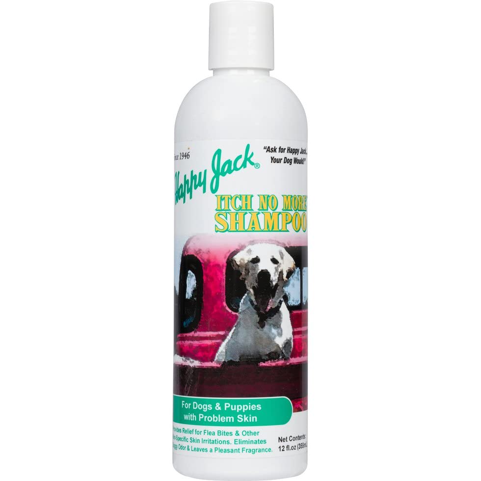 Happy Jack Itch No More Dog Shampoo 12 Ounce