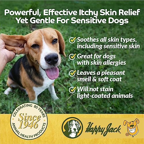 Happy Jack Itch No More Dog Shampoo 12 Ounce