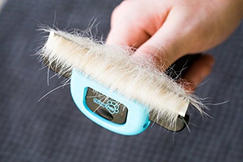 Chirpy Pets Dog & Cat Brush for Shedding, Best Long & Short Hair Pet Grooming Tool, Reduces Dogs and Cats Shedding Hair by More Than 90%, The Deshedding Tool