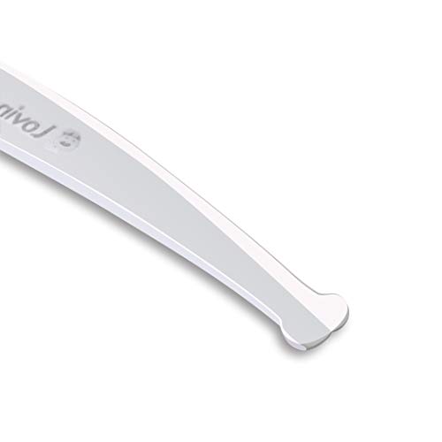 LovinPet Pet 7" Curved Scissor Right/Left-Handed Pet Round-Tip Grooming Stainless Steel Safety Trimming Shears for Dogs and Cats (Easy use Curved Scissor)