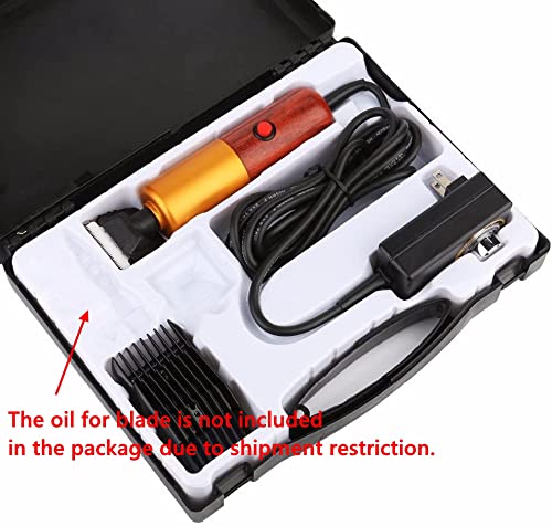 Dream Reach Pet Grooming Clippers, Low Noise Dog Clipper, Electric Cat Hair Shaver Kit, Pet Hair Trimmers for Small Medium Large Dogs Cats with 2 Comb Attachments