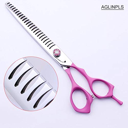Dog Grooming Scissors Curved Dog Shears Thinning Shears Chunkers Straight Cat Grooming Scissors 7"/7.5"/8"