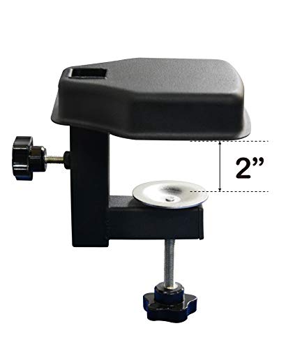 SHELANDY Pet Grooming arm with clamp for Large and Small Dogs - 35 inch Height Adjustable and Free Two No Sit Haunch Holder