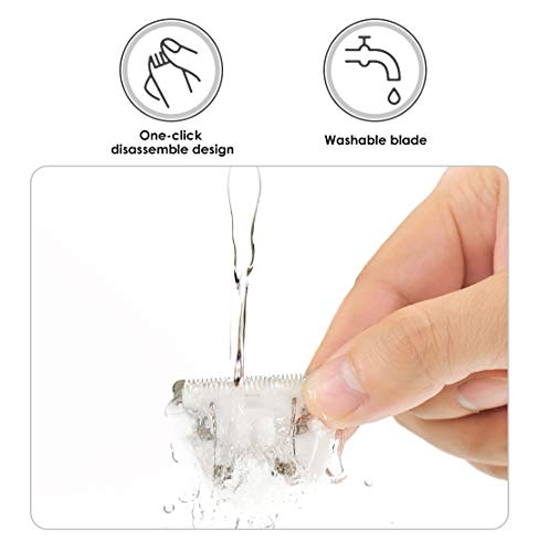 PARMPH Dog Clippers for Grooming, Professional Pet Dog Hair Clipper Cordless Rechargeable Electric Grooming Clippers for Large Small Dogs Cats