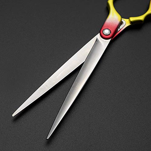 TIJERAS 6.5 Inch Professional Pet Dog Cat Grooming Shears Scissor, Japan 440C Stainless Steel Blade, Ultralight Aviation Aluminum Handle