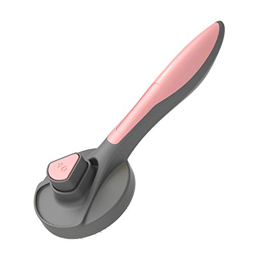 YoTelim Dog Brush Cat Brush with Massages Particle, Self Cleaning Slicker Brush for Dog Grooming, Gently Removes Loose Undercoat, Shedding Mats and Tangled Hair Suitable for All Long or Short Hair