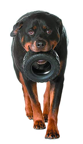 Mammoth TireBiterII â Natural Rubber Dog Toys for Extreme Chewers â Dog Toys for Extra Long Interactive Play â Aggressive Chewer Toys for Large - X-Large Dogs - X-Large 7â