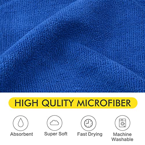KinHwa Dog Towel Super Absorbent Pet Bath Towel Microfiber Dog Drying Towel for Small, Medium, Large Dogs and Cats 30inch x 50inch Dark-Blue