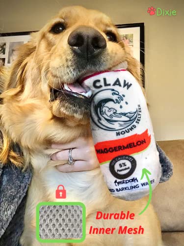 White Paw Dog Toys - Funny Cute Plush Dog Toys with Squeaker - Parody Dog Toy (2 Pack)